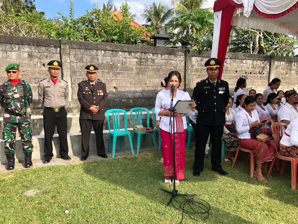 Upacara Peringatan HUT RI ke 79 di Kecamatan Abiansemal